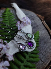 Load image into Gallery viewer, Earthdrop Pendant - Purple Amethyst
