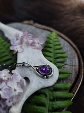 Load image into Gallery viewer, Earthdrop Pendant - Purple Amethyst
