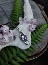 Load image into Gallery viewer, Fern Pendant - Pink Amethyst
