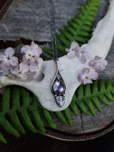 Load image into Gallery viewer, Fern Pendant - Pink Amethyst
