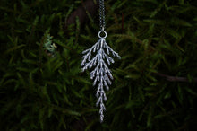 Load image into Gallery viewer, Cedar Sprig Pendant - large
