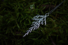 Load image into Gallery viewer, Cedar Sprig Pendant - large
