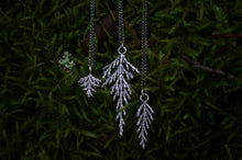 Load image into Gallery viewer, Cedar Sprig Pendant - petite
