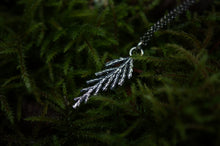 Load image into Gallery viewer, Cedar Sprig Pendant - small
